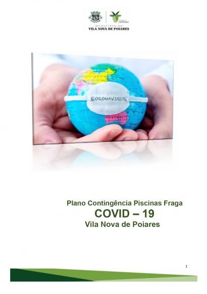 Abertura das Piscinas da Fraga a 07.07.2020 | Plano de Conting&ecirc;ncia do Complexo das Piscinas | Condicionantes a ter em conta