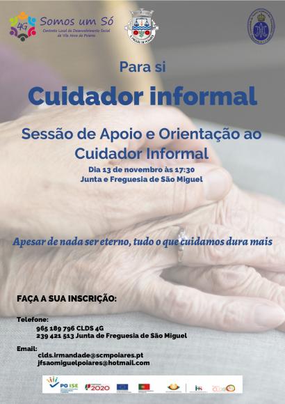 4G CLDS | Sess&atilde;o de apoio e orienta&ccedil;&atilde;o ao cuidador informal &ndash; Dia 13/11