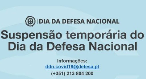 Suspens&atilde;o do Dia da Defesa Nacional