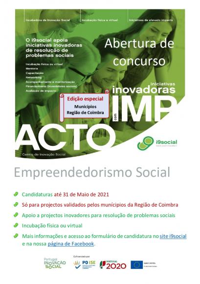 i9social | Abertura de concurso para Iniciativas Inovadoras