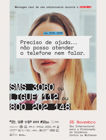 Viol&ecirc;ncia Dom&eacute;stica no &acirc;mbito da COVID-19 | Contactos