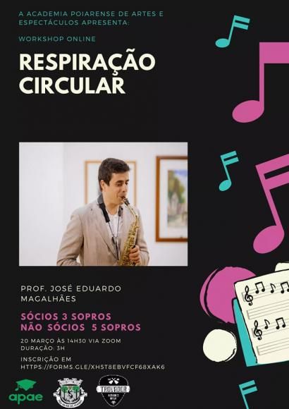 APAE | Workshop online | Respira&ccedil;&atilde;o circular