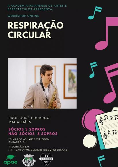 APAE | Workshop online | Respira&ccedil;&atilde;o circular