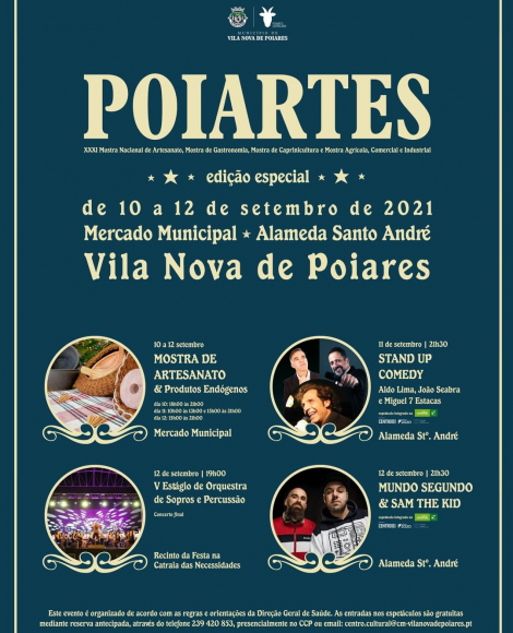 Edi&ccedil;&atilde;o especial POIARTES | 10 a 12 de setembro