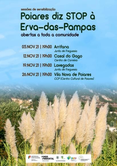 Poiares diz STOP &agrave; Erva-das-Pampas | Sess&otilde;es presenciais