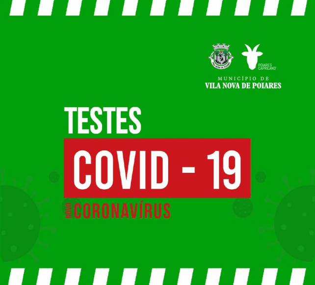 Munic&iacute;pio de Vila Nova de Poiares | Testagem Covid-19 gratuita