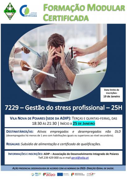 ADIP | Forma&ccedil;&atilde;o Modular Certificada: Gest&atilde;o do Stress Profissional