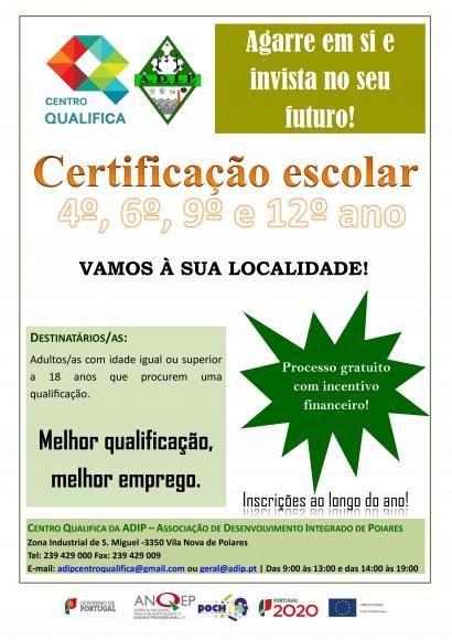 ADIP | Certificação escolar