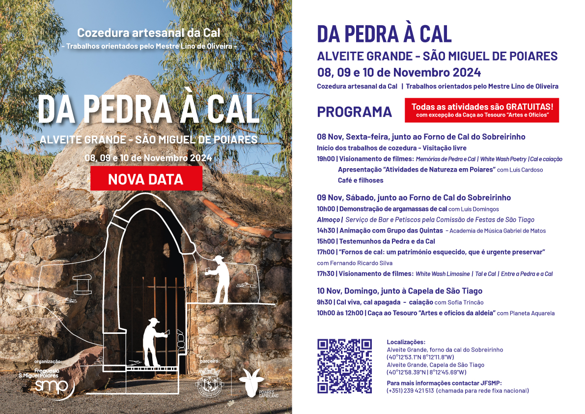 "Da Pedra à Cal" -  Cozedura artesanal da cal