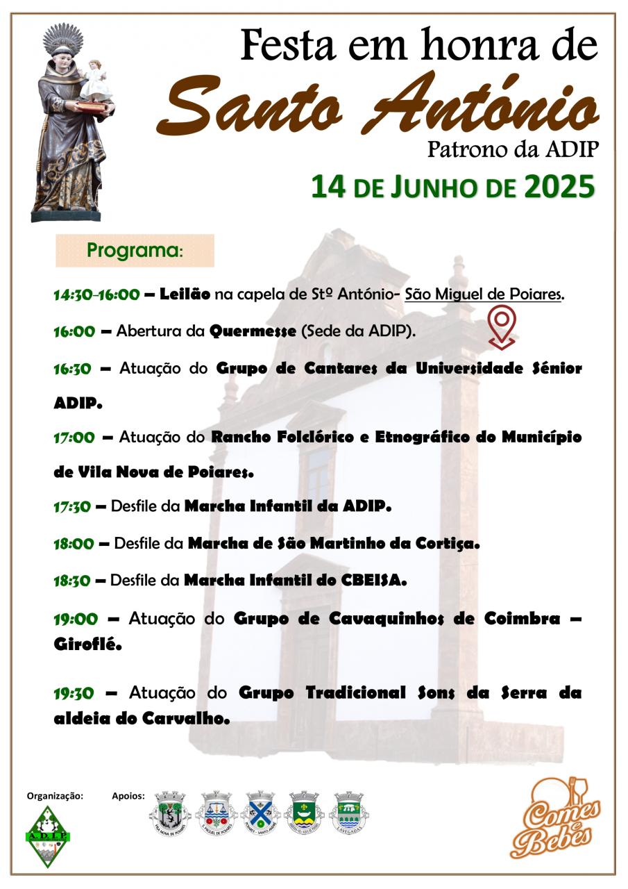 Festa de Santo António - Patrono da ADIP