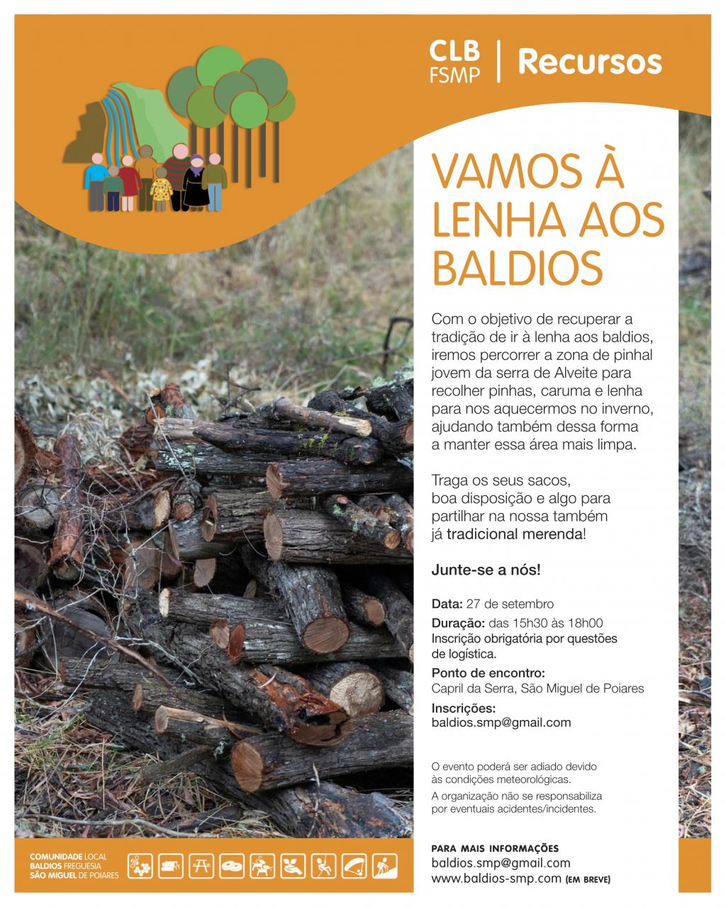 "Vamos à lenha" nos Baldios de São Miguel de Poiares
