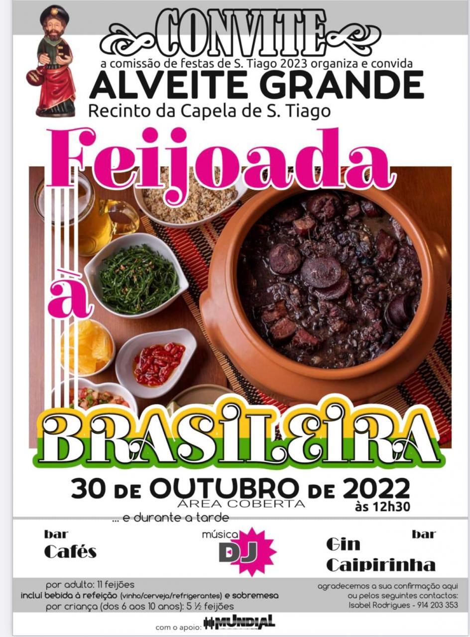Comissão de Festas de Alveite Grande | Feijoada Brasileira