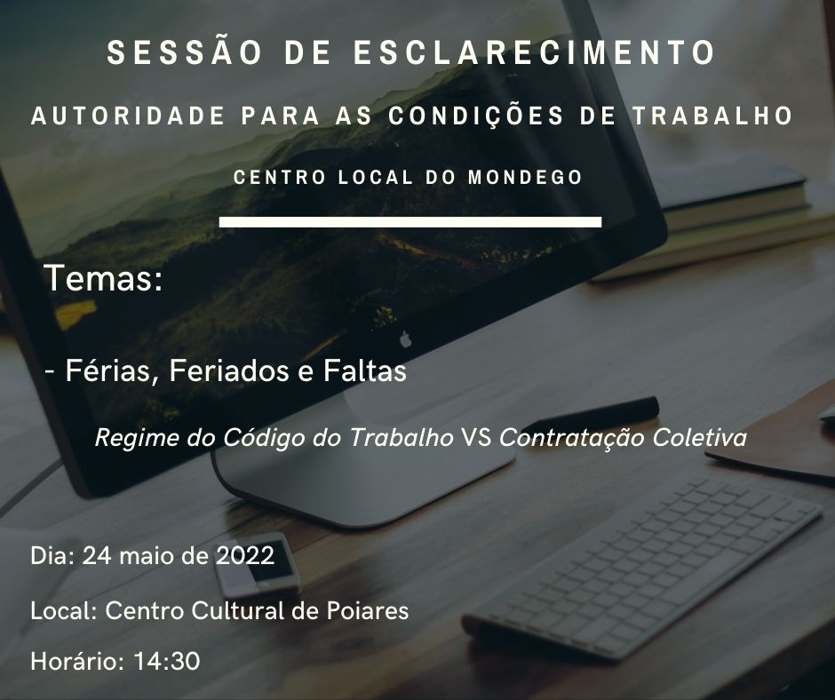 AEDP e ACT | Sessão de esclarecimento sobre férias, feriados e faltas