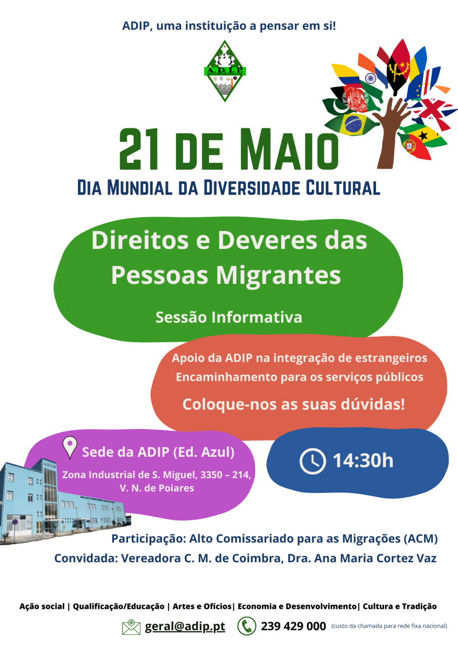 ADIP | Dia Mundial da Diversidade Cultural