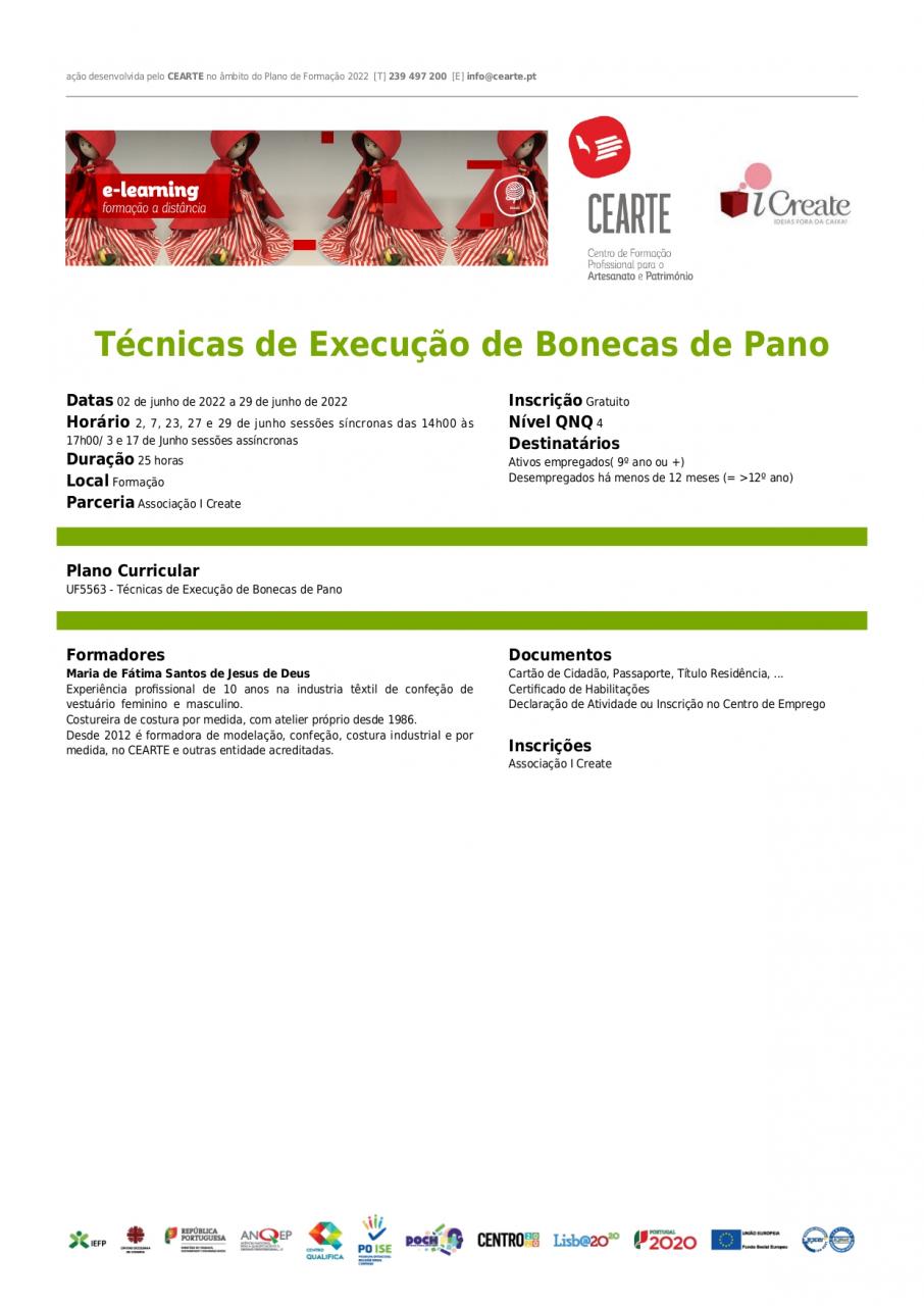 CEARTE e ICREATE | Formação online